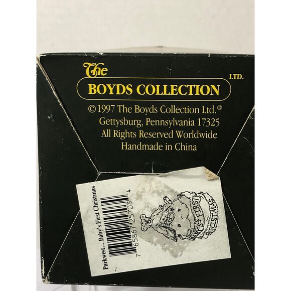 The Boyd’s Collection Baby’s First Christmas Christmas Ornaments - Picture 10 of 10